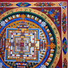 Kalachakra Mandala Large Tibetan Thangka Painting