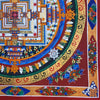 Kalachakra Mandala Large Tibetan Thangka Painting