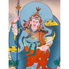 Standing Guru Rinpoche Padmasambhava Thangka