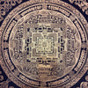 Kalachakra Mandala Tibetan Thangka Painting