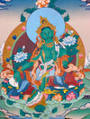 Green Tara Thangka