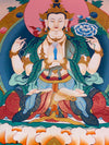 Chenrezig Thangka Painting