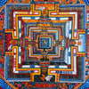 Kalachakra Mandala Tibetan Thangka Painting