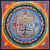 Kalachakra Mandala Tibetan Thangka Painting