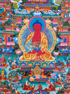 Pure Land Amitabha Buddha Masterpiece Thangka