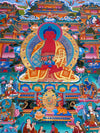 Pure Land Amitabha Buddha Masterpiece Thangka