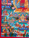 Pure Land Amitabha Buddha Masterpiece Thangka