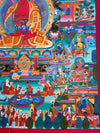 Pure Land Amitabha Buddha Masterpiece Thangka