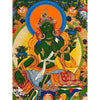 Green Tara Thangka