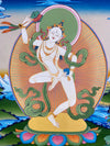 Machig Labdron Tibetan Thangka Painting