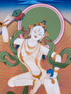 Machig Labdron Tibetan Thangka Painting