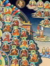 Karma Kagyu Lineage Refuge Tree Large Thangka