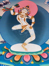 Machig Labdron Tibetan Thangka Painting