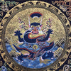 Om Mantra Mandala Thangka