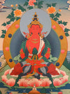 Amitayus Buddha Tibetan Thangka Painting