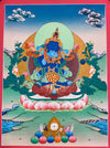 Vajrasattva Consort Thangka