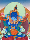 Vajrasattva Consort Thangka