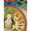 Mother Goddess Chundi Tibetan Thangka Painting