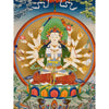 Mother Goddess Chundi Tibetan Thangka Painting