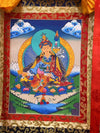 Guru Rinpoche Padmasambhava Thangka - Silk Framed