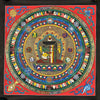 Kalachakra Alphabet Tibetan Thangka Painting