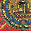 Kalachakra Alphabet Tibetan Thangka Painting