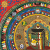 Kalachakra Alphabet Tibetan Thangka Painting