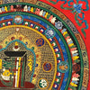 Kalachakra Alphabet Tibetan Thangka Painting