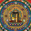 Kalachakra Alphabet Tibetan Thangka Painting