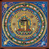 Kalachakra Alphabet Tibetan Thangka Painting