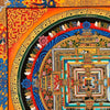 Kalachakra Mandala Tibetan Thangka Painting