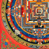 Kalachakra Mandala Tibetan Thangka Painting