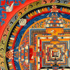 Kalachakra Mandala Tibetan Thangka Painting