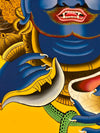 Mahakala Face Thangka