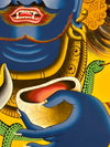 Mahakala Face Thangka