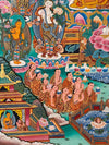 Pure Land Amitabha Buddha Masterpiece Thangka