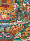 Pure Land Amitabha Buddha Masterpiece Thangka