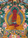 Pure Land Amitabha Buddha Masterpiece Thangka