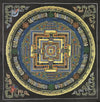 Kalachakra Mandala Tibetan Thangka Painting