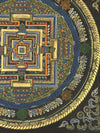 Kalachakra Mandala Tibetan Thangka Painting