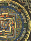 Kalachakra Mandala Tibetan Thangka Painting