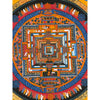 Kalachakra Mandala Tibetan Thangka Painting