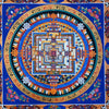 Kalachakra Mandala Large Tibetan Thangka Painting