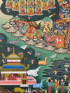 Guru Padmasambhava Lineage Tree LargeThangka