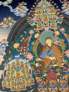 Guru Padmasambhava Lineage Tree LargeThangka