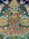 Guru Padmasambhava Lineage Tree LargeThangka