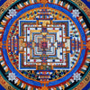 Kalachakra Mandala Large Tibetan Thangka Painting