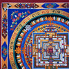 Kalachakra Mandala Large Tibetan Thangka Painting