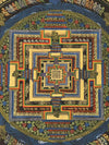 Kalachakra Mandala Tibetan Thangka Painting