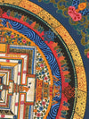 Kalachakra Mandala Tibetan Thangka Painting